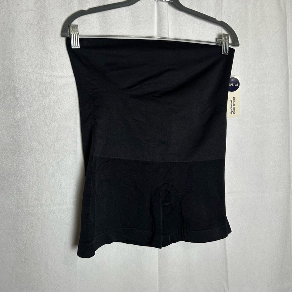 NWT Empetua Shapermint Black‎ High Waisted Shaper Boyshort Size 3XL